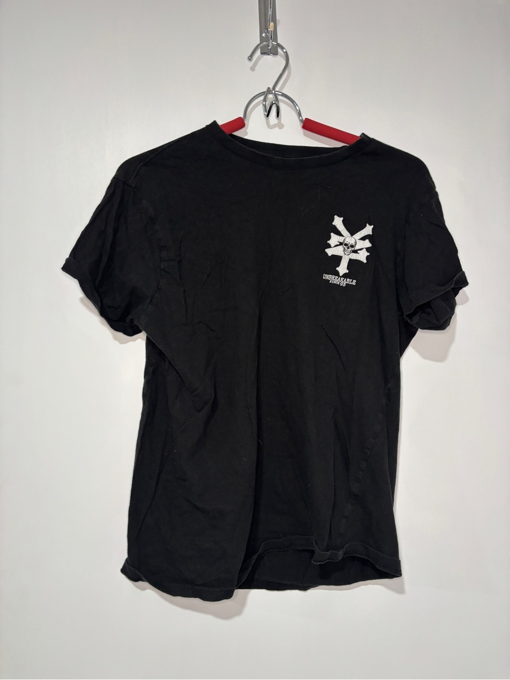 Urban Heritage Black Graphic Skull Tee